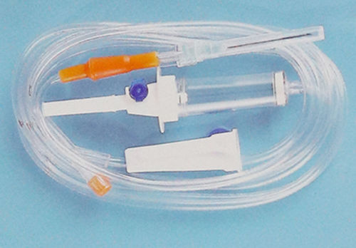 Комплект для перфузии с Y-образным коннектором - 1064 - Rongbo Medical - с капельной камерой / с краном
