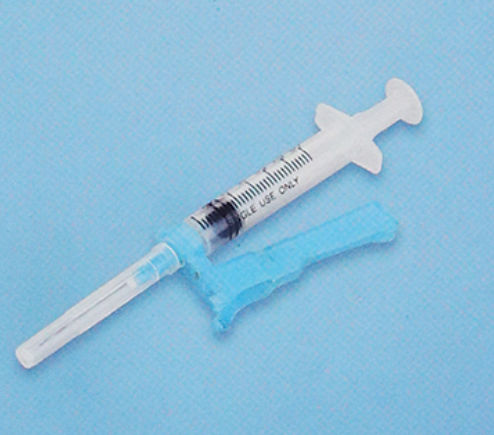 Одноразовый шприц - 1073 - Rongbo Medical - безопасный
