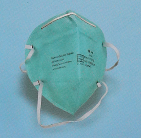 Защитная маска без клапана - 9132 - Rongbo Medical - в форме чашки / унисекс / зеленая