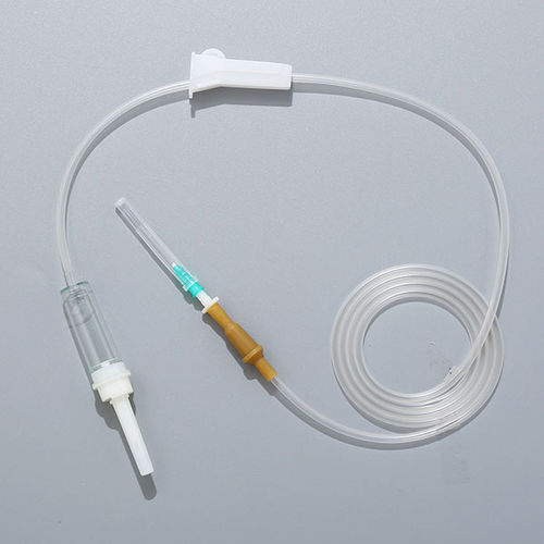 Комплект для перфузии поливинилхлорид - 1.2/1.5/1.9 - Rongbo Medical - с капельной камерой / с фильтром для предотвращения загрязнения частицами / с краном