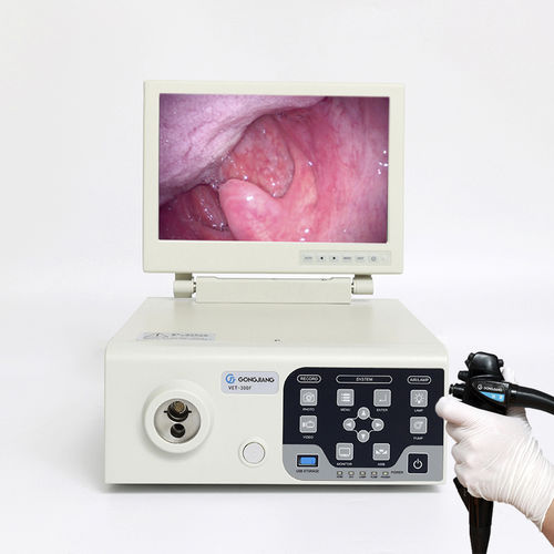 Видеопроцессор для ветеринарной эндоскопии - VET-300FM - Gongjiang Endoscopy Instruments - с регистратором / со встроенным светодиодным источником света / HD-изображение
