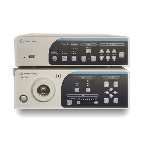 Видеопроцессор для эндоскопии - GV-100 - Gongjiang Endoscopy Instruments - с регистратором / с USB-портом / со встроенным светодиодным источником света