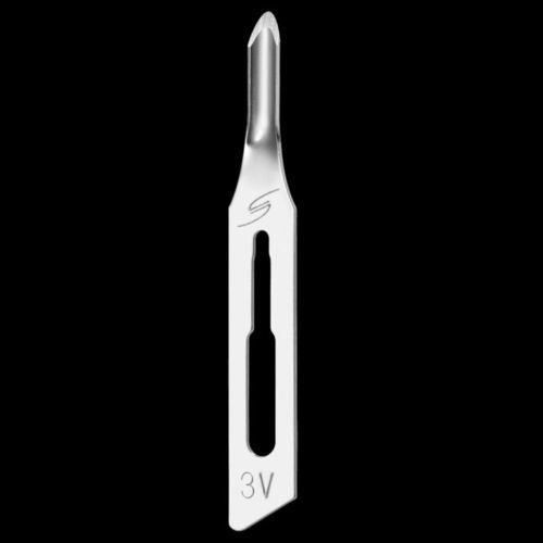 Лезвие-скальпель упаковка 20 штук - GOUGE-3V - SAFE Group - стерильное