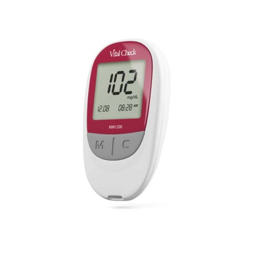 Глюкометр GOD - Vital Check® MM1200 - SPA VITAL CARE Production, Distribution et Logistique - с автопрокалывателем / без кода