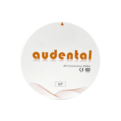 Циркониевый стоматологический материал - UT - Audental Bio-Material Co., Ltd - для зубных мостов / для зубных коронок / для стоматологических вкладок