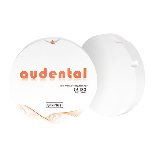 Циркониевый стоматологический материал - ST Plus White - Audental Bio-Material Co., Ltd - для зубных мостов / для зубных коронок / для стоматологических вкладок