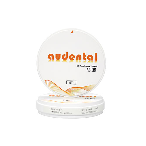 Циркониевый стоматологический материал - ST - Audental Bio-Material Co., Ltd - для зубных мостов / для зубных коронок / для стоматологических вкладок