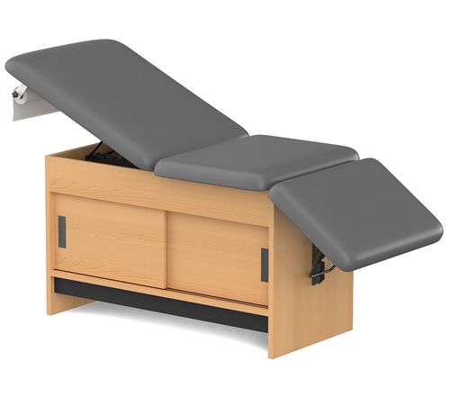 Диагностический стол для кинезитерапии - Space Saver - Jiangsu Sintang Health & Technology - для взрослых / ручной / с регулируемой спинкой