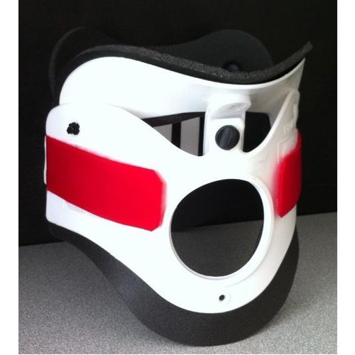 Жесткий шейный ортез - eos ambulance - D (12 см) / с защитой подбородка / с отверстием для трахеостомы