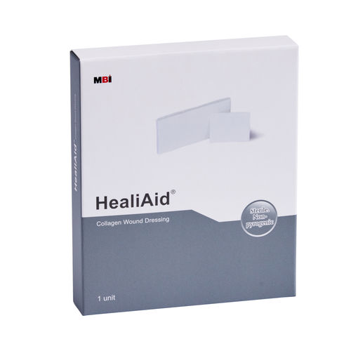 Тканевая матрица стоматологическая хирургия - HealiAid&reg; - Maxigen Biotech - коллагена / рассасывающаяся / кровоостанавливающая