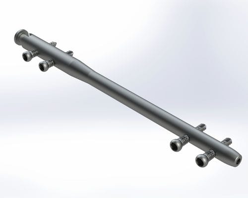 Интрамедуллярный штифт бедренная кость - AS.ARN.404 - Ases Orthopedics - проксимальная фиксация / диафизарная фиксация / из титана