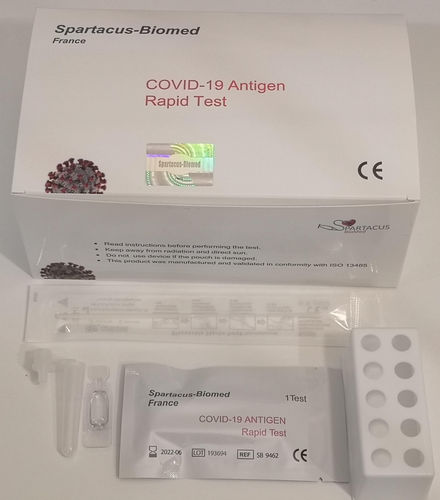 Экспресс-тест COVID-19 - Spartacus-biomed - пневмонии / на респираторный синдром Среднего Востока / на антигены