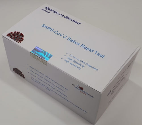 Экспресс-тест на инфекционные заболевания - Spartacus-biomed - для вируcов / SARS-COV-2 / для слюны