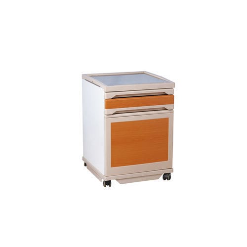 Прикроватный столик на роликах - BC-05 - BEWATEC Medical Equipment Co., Ltd - встроенный в шкаф / с выдвижными ящиками