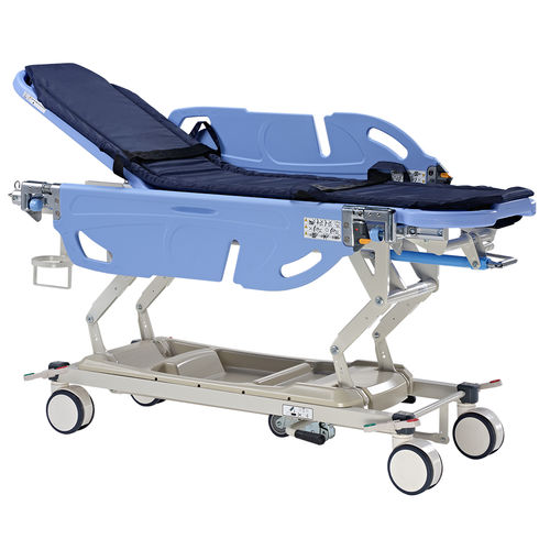 Тележка-каталка для трансфера пациента - MTB-401 - Designa Medical Tech. Co., Ltd. - ручная / с регулируемой высотой / с регулируемой спинкой