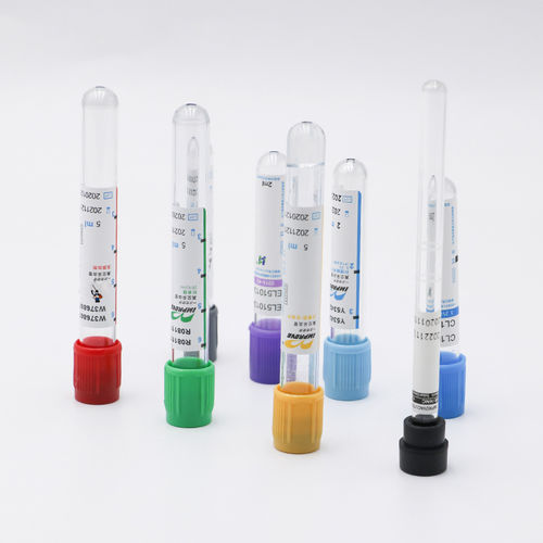 Лабораторная пробоотборная трубка - HuiQuan Medical Equipment Co., Ltd. - цилиндрическая / крови / вакуумная
