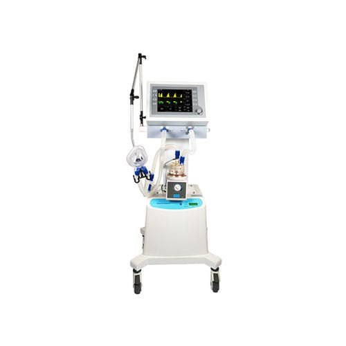 Клинический аппарат ИВЛ - HuiQuan Medical Equipment Co., Ltd. - электронный / CPAP / на роликах