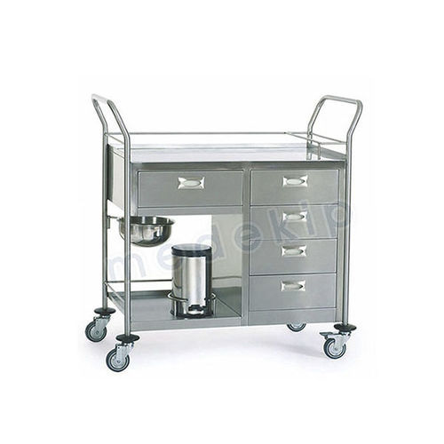 Тележка для перевязки - MED 1250 - 1252 - Medekip Medical - медицинская / для общего применения / из нержавеющей стали
