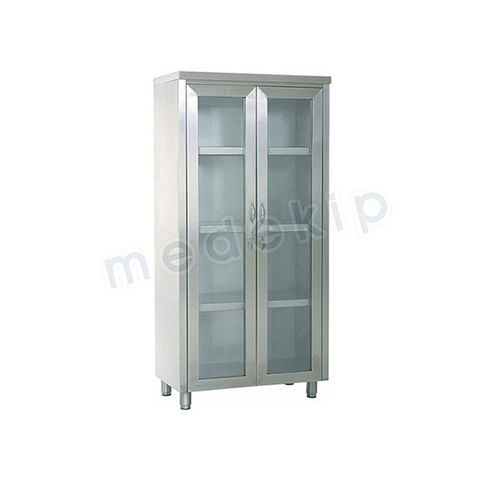 Шкаф для операционной - MED 1135 - 1136 - Medekip Medical - с полкой / из нержавеющей стали / серый
