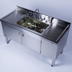 Установка для очистки для эндоскопов - Wassenburg Medical Inc - промывки / с ручным управлением / из нержавеющей стали