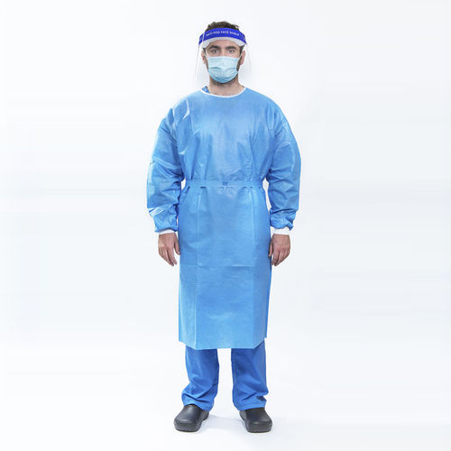 Хирургический халат унисекс - IS8SG01  - ISOL8 Healthcare - XXL / L / из полипропилена