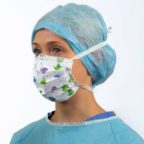 Xирургическая маска типа IIR - FLUIDSAFE™   - ISOL8 Healthcare - из полипропилена / без латекса / для взрослых