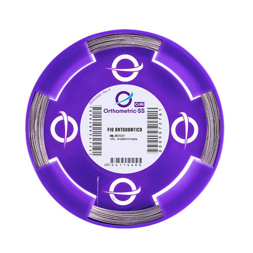Круглая ортодонтическая нить - Orthometric SS - Orthometric Industria e Comercio de Produtos Medicos e Odontologicos Ltda. - NiTi
