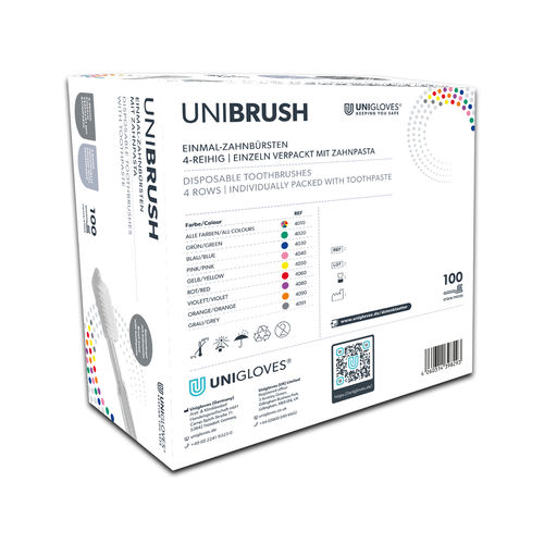 Зубная щетка - 40 series - Unigloves