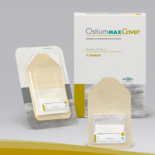 Тканевая матрица стоматологическая хирургия - OstiumMAX  - Biotecnologias SRL - коллагена / рассасывающаяся
