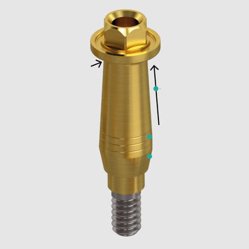 Абатмент из титана - MULTI_UNIT mini - Smart Implant Solutions S.L. - внешний / внутренний / прямой