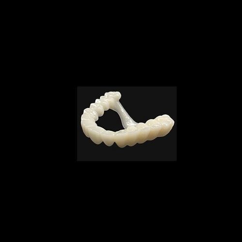 Циркониевый стоматологический протез - Shenzhen Alcadent Co.Ltd Alcadent Dental Laboratory - резцы нижней челюсти / неподвижный