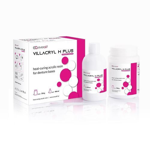 Стоматологический материал из акрила - Villacryl H Plus - Everall7 Sp. z o.o. - из полимера / для изготовления зубных протезов / прозрачный