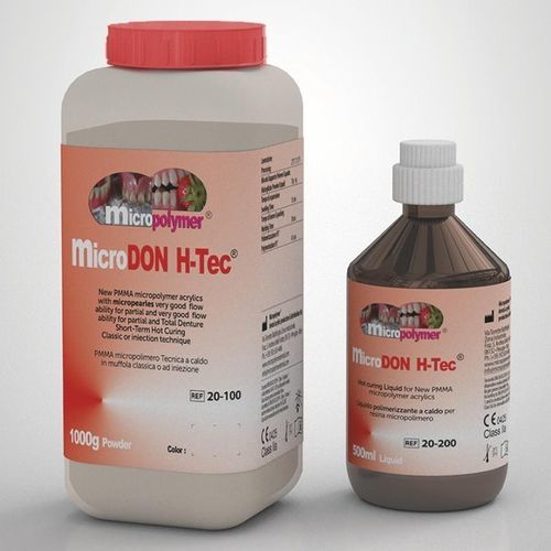 Стоматологический материал из акрила - microDon Hot H-Tec ® - megadental italia - из полимера / для зубных протезов / для изготовления зубных протезов