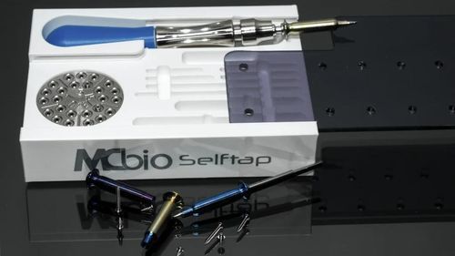 Комплект инструментов для челюстно-лицевой хирургии - SelfTap - MC Bio - для черепно-челюстно-лицевой хирургии / для стоматологической хирургии / стерилизуемый в автоклаве