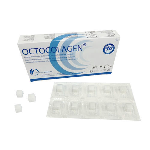 Гемостатический агент мягкая набивка - Octocolagen ® - Laboratorios Clarben S.A. - стоматологическая хирургия