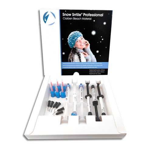 Комплект стоматологических материалов перекисью водорода - Snow Smile® - Laboratorios Clarben S.A. - для отбеливания зубов / гелевый