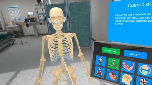 Анатомическая платформа виртуальной реальности - MetaMedics - иммерсивная / 3D / VR
