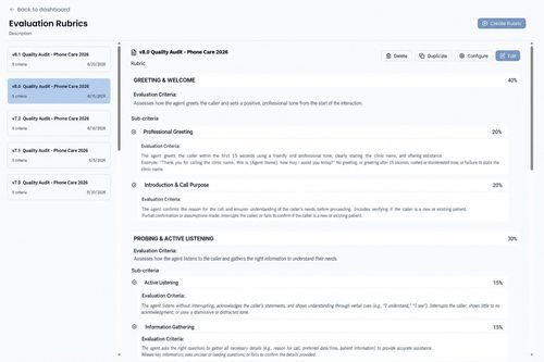 Платформа искуственного интеллекта медицинской - Audit Calls  - MetaMedics - для регистрации / для управления данными / анализа данных