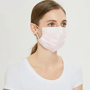 Защитная маска без латекса - M2210 - Xiantao S&J Protective Products - упаковка 50 штук / синяя / медицинская