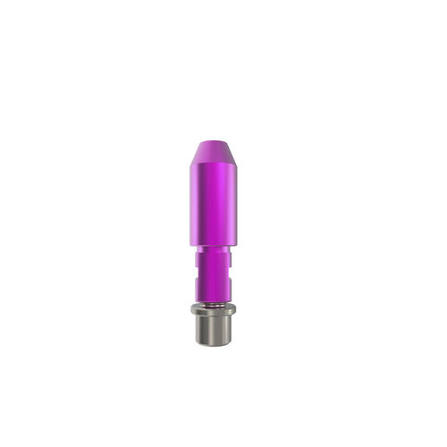 Аналог стоматологического имплантанта из нержавеющей стали - 80-02-20-D - Shorter Implant - прямой / для сканирования
