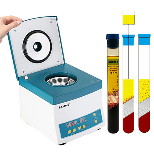Миницентрифуга для лабораторий - LC-04C - Zhuhai Longtime Biological Technology Co., Ltd. - биологически чистая / настольная / автоматическая