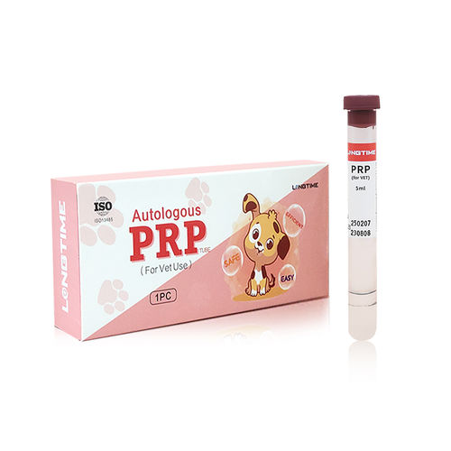 Ветеринарная пробирка - LT-PRP-VET-5ml - Zhuhai Longtime Biological Technology Co., Ltd. - для плазмы, обогащенной тромбоцитами