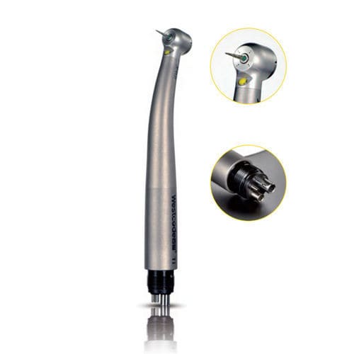 Турбина для стоматологии - XM-H0248 - Foshan Snyder Medical Equipment Co.,Ltd. - с системой подачи воздуха / из титана / со светодиодной подсветкой