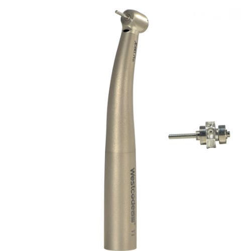 Турбина для стоматологии - X4KL Pro - Foshan Snyder Medical Equipment Co.,Ltd. - с системой подачи воздуха / из титана / оптоволоконная