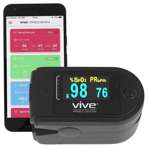 Пальцевый пульсоксиметр - DMD1046 - Vive Health - медицинский / BPCO / с ОСД