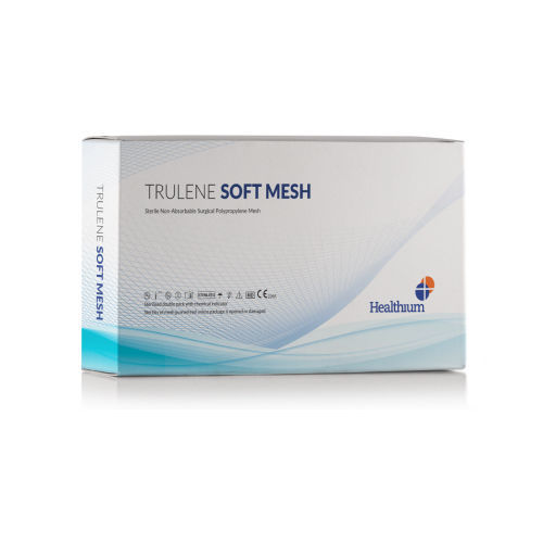 Абдоминальный протез для грыжи - Trulene Mesh Soft - Healthium Medtech - брюшной / паховой / послеоперационный