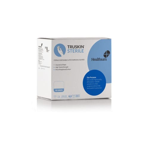 Перчатка из латекса - Truskin - Healthium Medtech - медицинская / хирургическая / опудренная