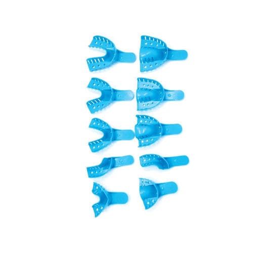 Стоматологическая оттискная ложка частичный зубной ряд - #IM series - CavoMed / 3D Dental - для одноразового применения / по индивидуальному заказу
