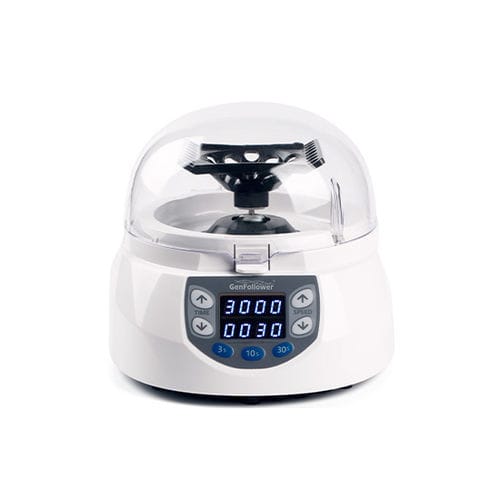 Микроцентрифуга для лабораторий - GSC-10K - Shaoxing GenFollower Biotech CO., LTD. - настольная / компактная / высокоскоростная