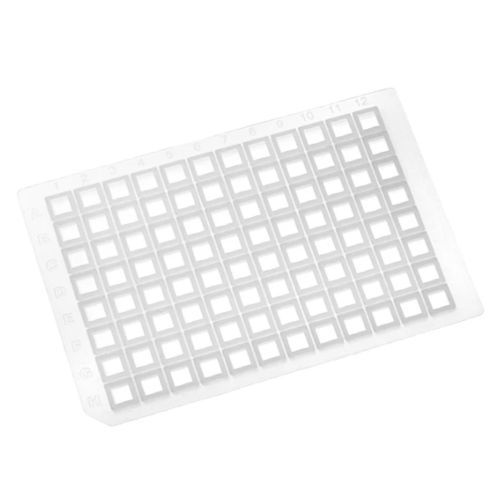 Пробка для микропластин - SSM00005 - Shaoxing GenFollower Biotech CO., LTD. - герметичный / из силикона / 96 отверстий